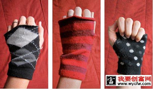 温暖实用的无指手套
